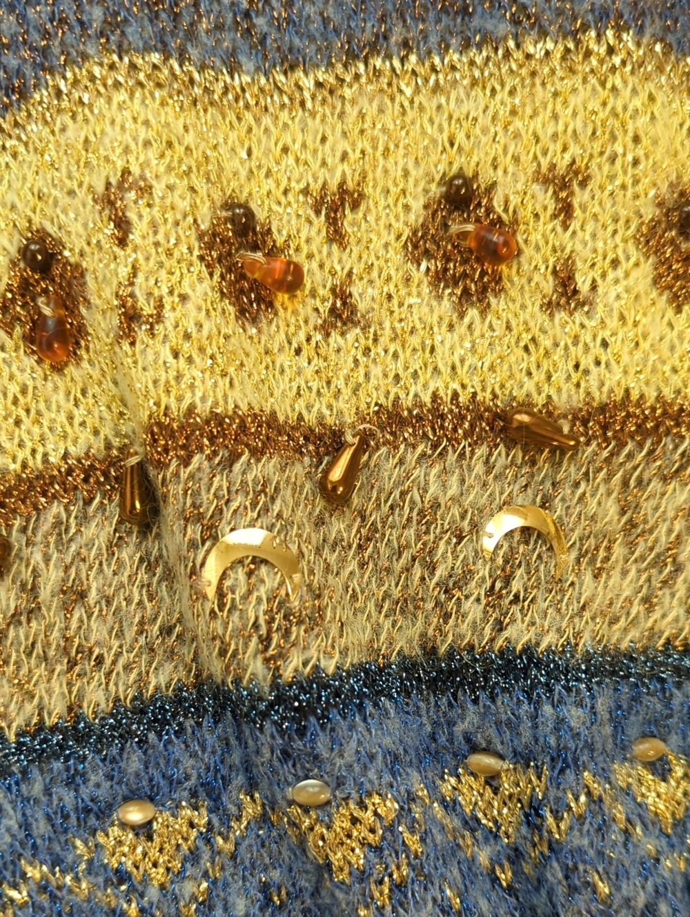 KRIZIA MAGLIA patterned cardigan sweater - size medium - Picture 10 of 10